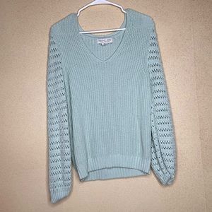 Rachel and Zoe Mint Sweater